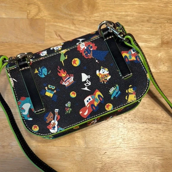Disney Pixar Dooney & Bourke Black Crossbody Bag